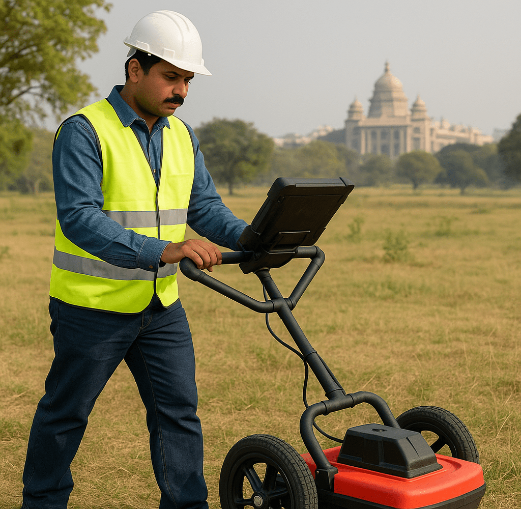 GPR Survey Work Service in Bhubaneswar, Odisha