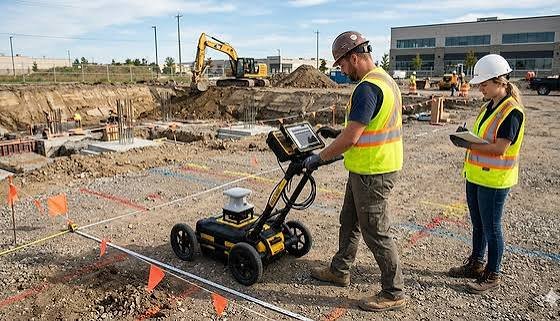 GPR SURVEY GEOTECHNICAL INVESTIGATION PILING AT KOLKATA WEST BENGAL
